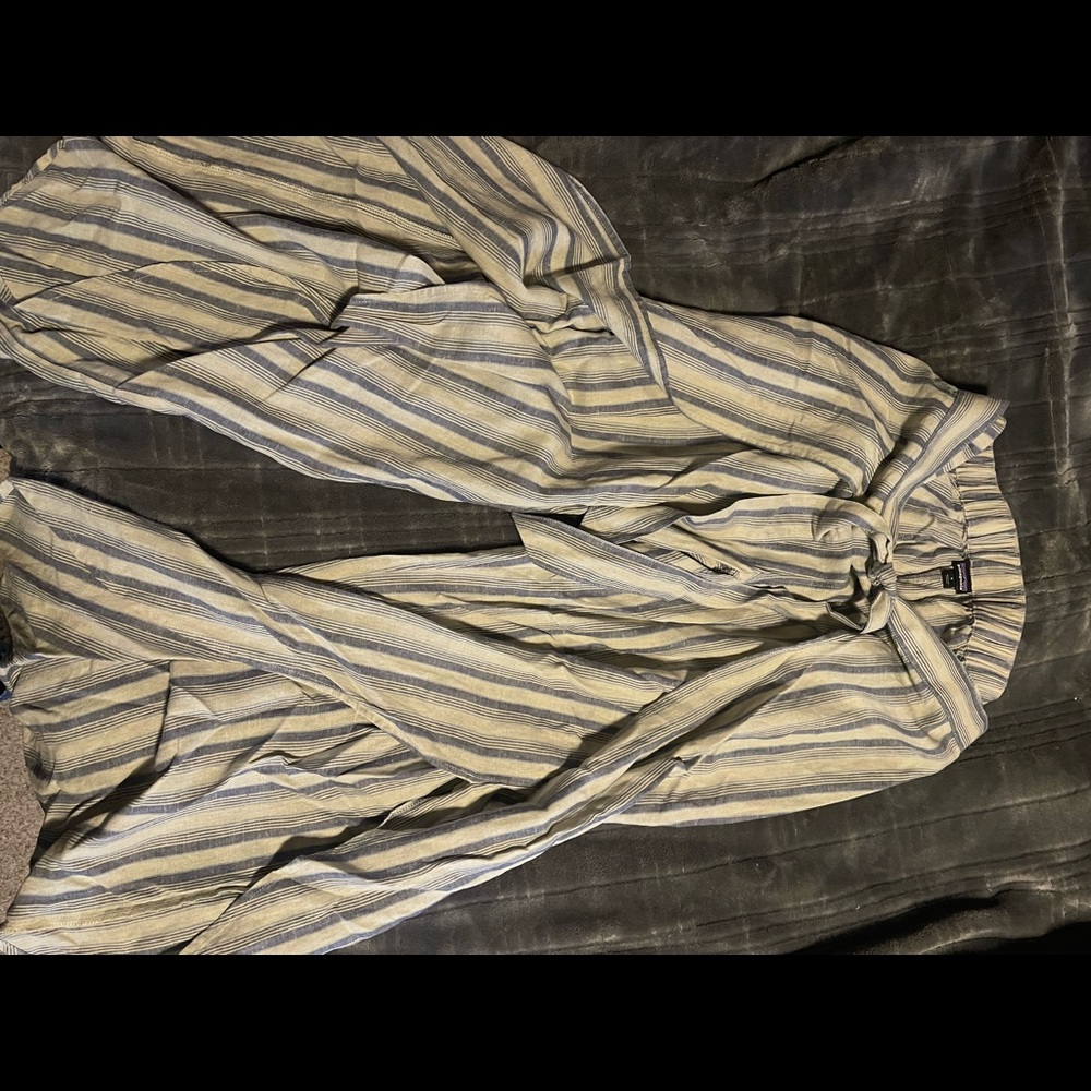 Striped Patagonia Wrap Capris